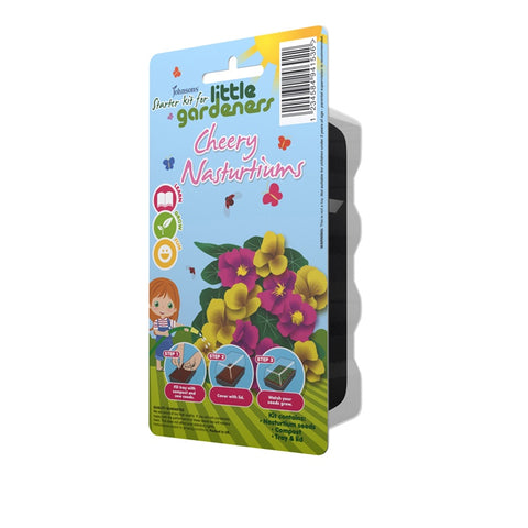 Little Gardeners - Cheery Nasturtiums Starter Kit