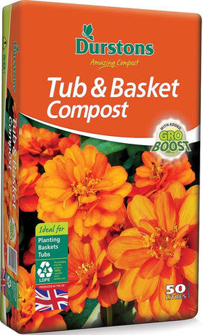 Durstons Tub and Basket Compost 50 litre